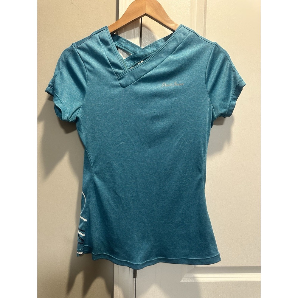 Pearl Izumi Teal Fitted Tee Medium